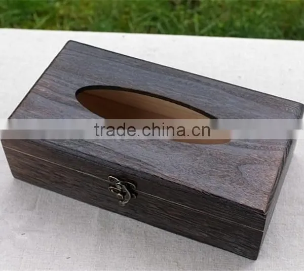 Searun Facial Tissue Box,wooden Tissue Box,wood Holder for Tissue photo-2
