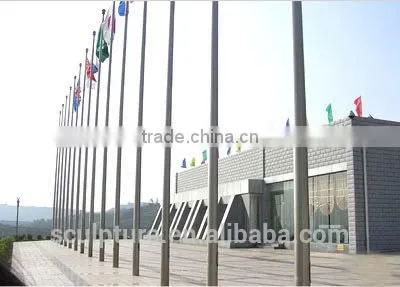 2016 New Modern Stainless Steel Flagpole photo-3