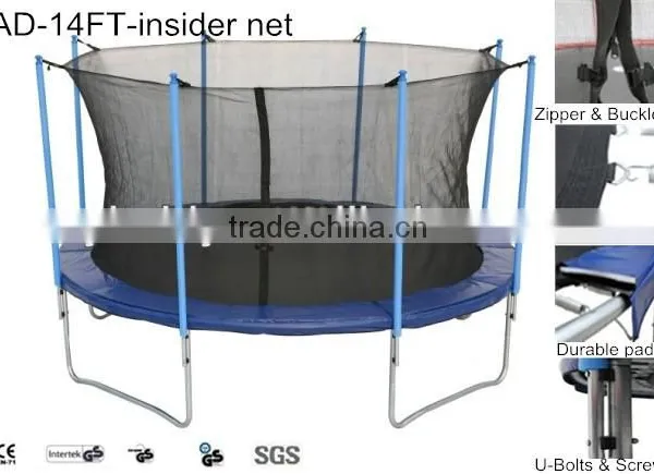 Big Indoor Trampoline Without Safety Net 6ft-16ft photo-4