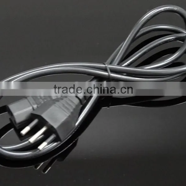 VDE ROHS Approved Amazing Quality Italy Italian 3 Pin Plug With Iec Connector ac Power Cord photo-3