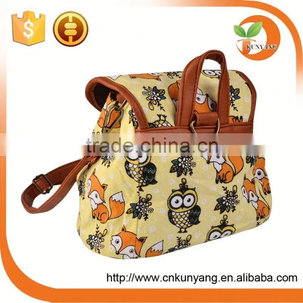 Custom Knapsack Canvas Laptop Backpack photo-2