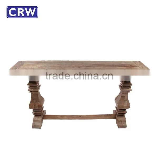 Vintage Furniture Recycled Wood Antique Console Table Quality Choice photo-2