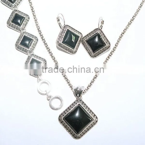 Earring+Bracelet+Necklace Jewelry Set /Customize Design American and Eruozone Jewelry Set photo-5