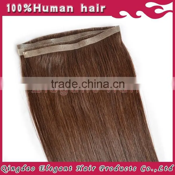 Top Quality 6a Malaysian Human Hair Remy Double Drawn Hand Tied Hair Extensions photo-4
