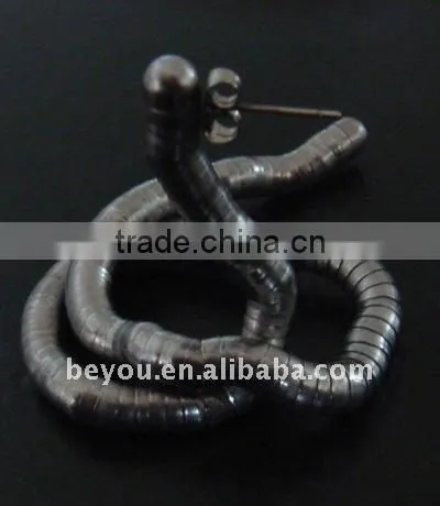 Black Flexbile Earring