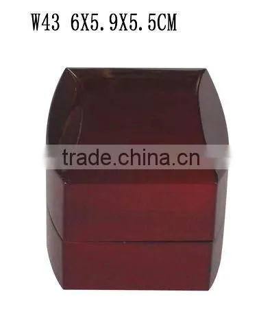 W39 Glossy Finish Wooden Jewelry Pendant Box photo-5