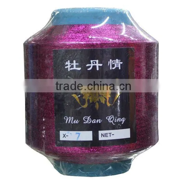 Fuschia MX-Type Metallic Yarn
