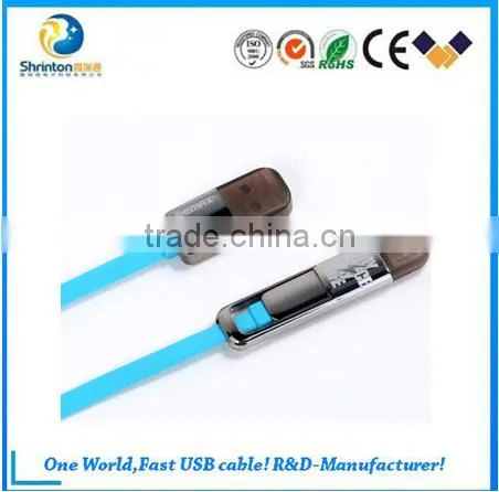 Trending Hot Products Remax Kingkong 2 in 1 Usb Cable for Iphone and Samsung Mobile photo-3