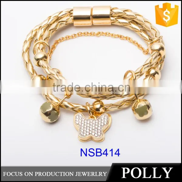 Wholesale Fashion Jewelry Gold Cuff Bracelet photo-5