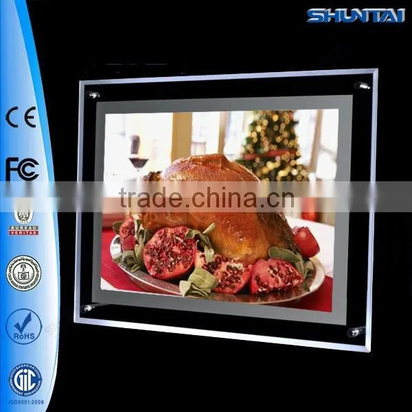 Transparent Crystal Backlit Led Light Box Advertising photo-3