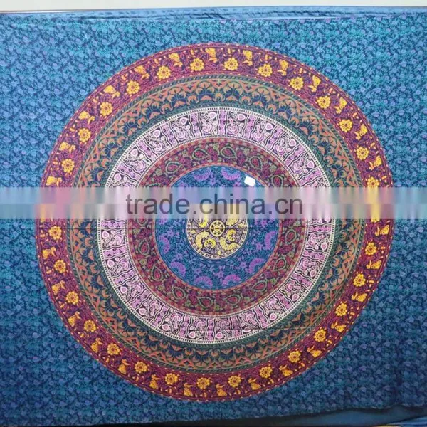 Big Mandala Hippie Wall Hanging Tapestries Queen Size Home Decor Bohemian Tapestry