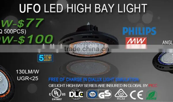150w Led Highbay Light, UL DLC Listed photo-2