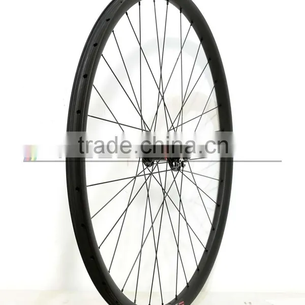 Mountain Bike Hookless XC Offset Tubeless Ready Wide 30mm Carbon Wheelset Clincher Pro 29" Mtb Carbon Asymmetrwheel photo-4
