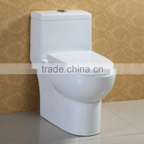 Freestanding Ceramic Siphon Flushing Glazed One Piece WC photo-2