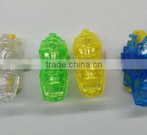 Promotional Flash LED Ring , Plastic Cheap Motorcycle Design Finger Ring photo-2