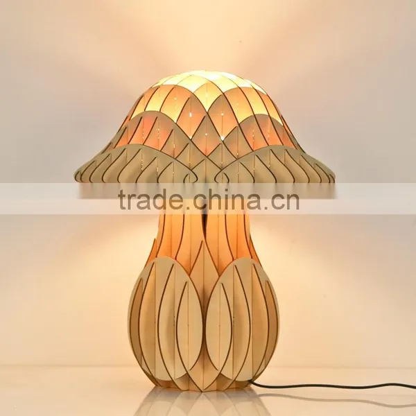 LED Wood Table Lamp LED Wooden Table Light JK-879-13 2016 New Style Gloss Wooden Finish Table Lamp photo-4
