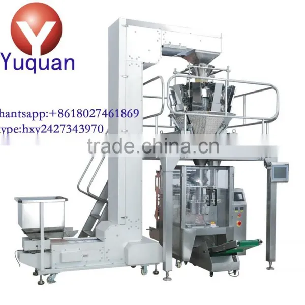 Shanghai Manufacturer CE Certificate Automatic Dumplings Frozen Food Vertical Combination Weigher Packaging Machine on Sale