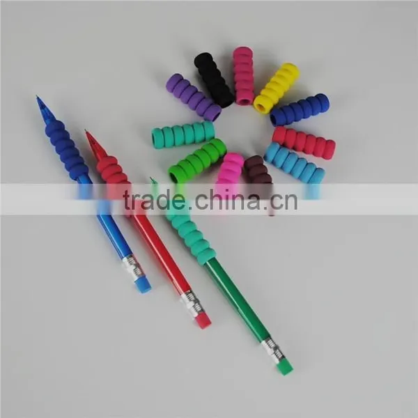 Rubber Sponge Grips Pen Pencil Soft Comfort Writing Kid Student School photo-5