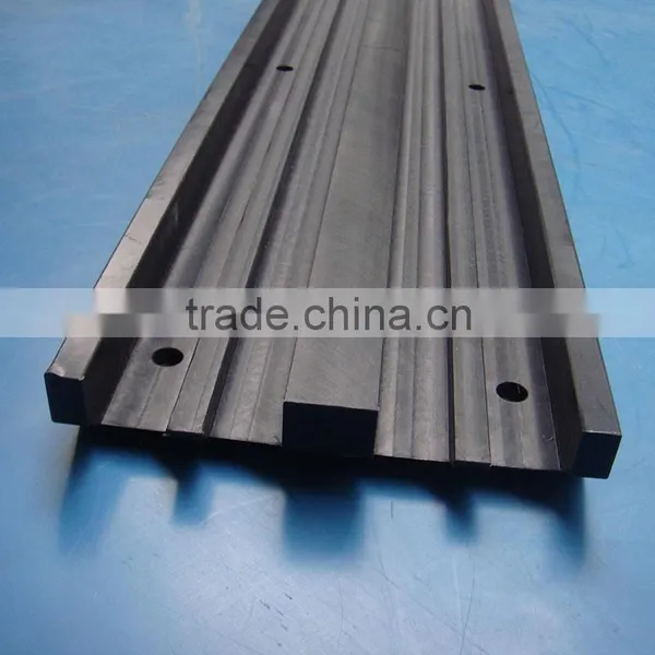Hot Sale Engineering Plastic Cnc Machining Custom Low Price Green UHMW-PE HDPE Linear Guide Rail photo-6