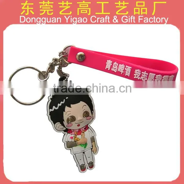 OEM Custom Soft Rubber Keychains photo-2