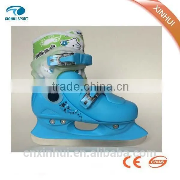2015 New Style ,hot Sale and Upscale Ice Skating Shoes Red Color Ice Hockey Skate Shoes photo-5