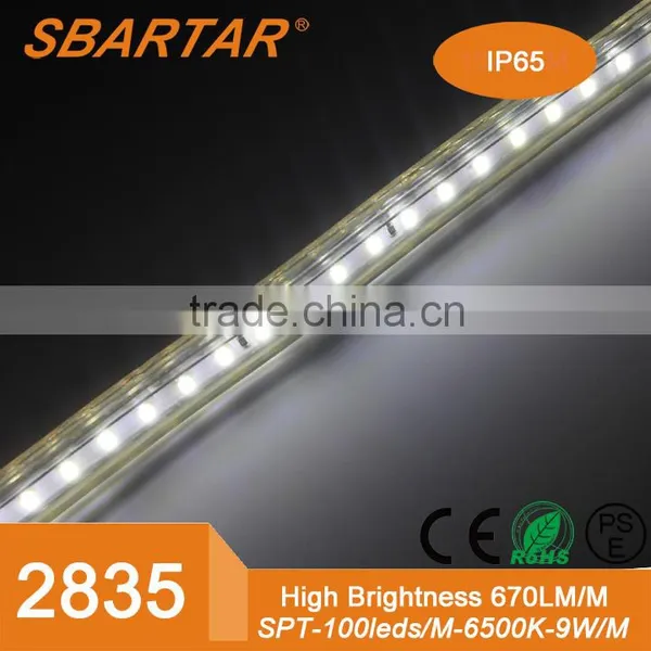 6W/M Led Epistar Chip 328ft 100M Flexible Waterproof Ip67 2835 Led Strip Light photo-3
