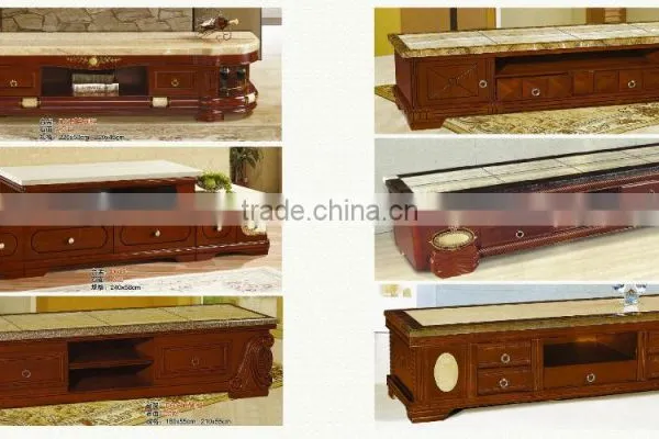Multi-functional Modern Design Wooden Tea Table photo-3