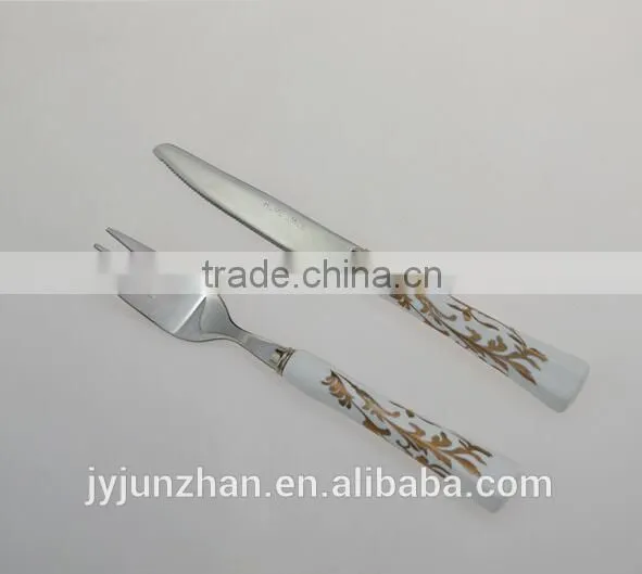 The Most Popular Fruit Fork Knife Sets With High Mirror Polish and Ceramic Handle photo-3
