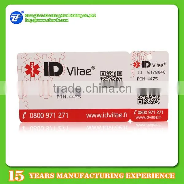 Cr80 Standard Size Pvc Loyalty Card Key Tag for Promotion photo-3