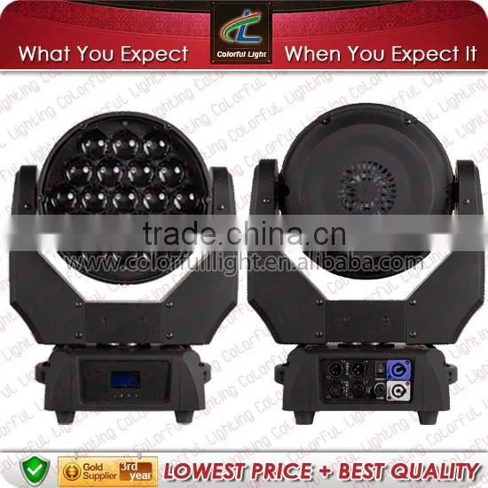 Newly Stage Lighting 19pcs Led Moving Zoom Head Light photo-2