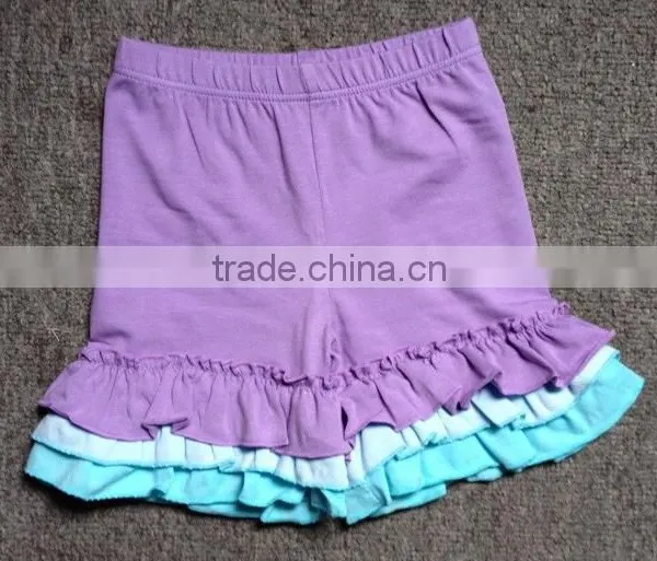 2015 Adorable USA Kids 100%Cotton Ruffle Pants Continuous Fashion photo-2