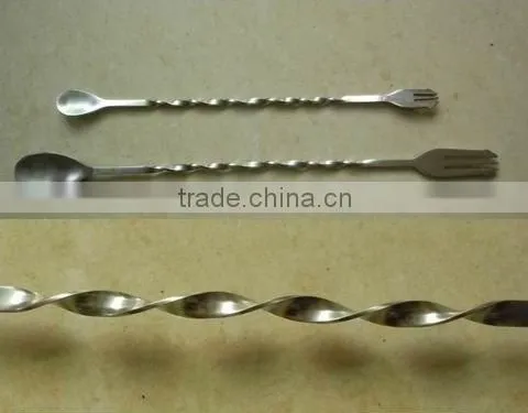 Stainless Steel Cocktail Spoon/ Long Bar Spoon/latte Spoon