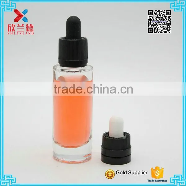 Wholesale 18mm Child-resistant Plastic Dropper Black Cap photo-3