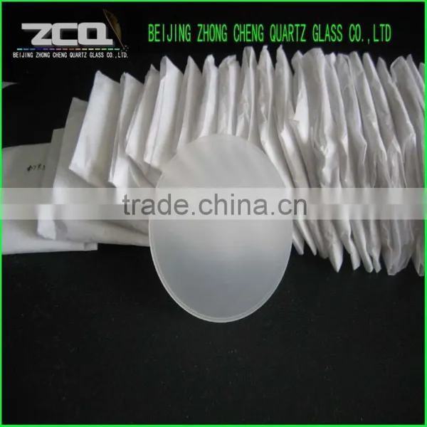 2016 The Newest Circular Frosted Quartz Glass Sheet photo-4