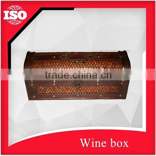 Lacquer Wood Wine Box for Single photo-4