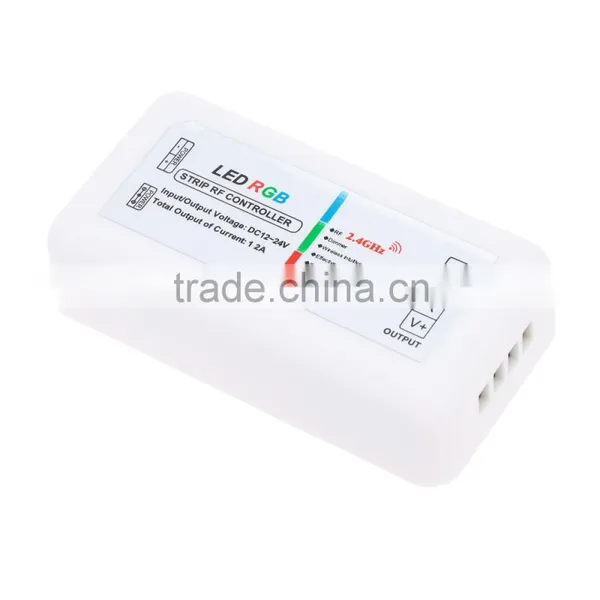 Touch Screen 2.4G 3*4A Wireless Remote Control + RF Controller for RGB Color LED Strip /LED Light Bulb /Downlight DC12-24V photo-3