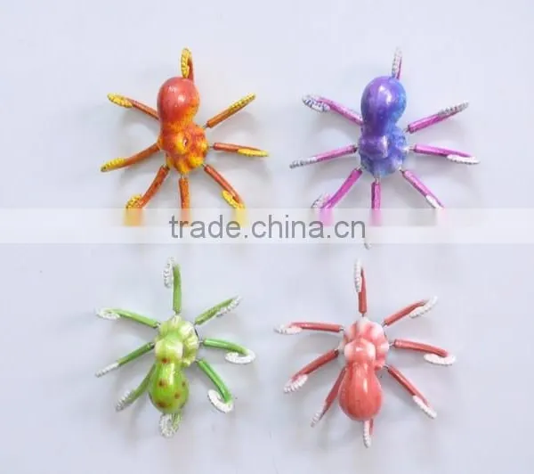 3.5 Inch Plastic Ocean 0ctopus Shapes Custom 3D Fridge Magnet photo-5