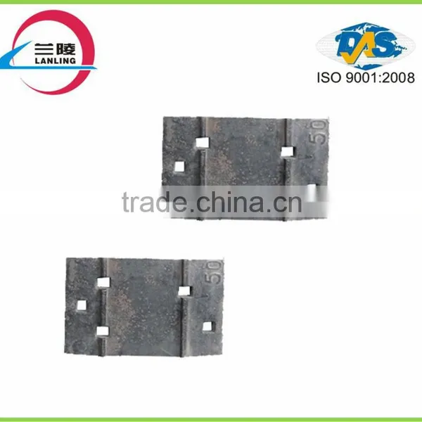 Used on 50KG Rail Railway Iron Plates/railroad Products
