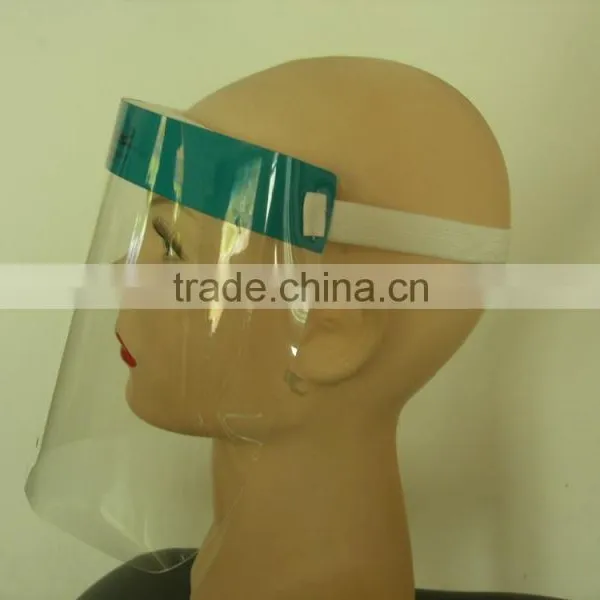 2016 Disposable Medical Face Shield Safety Anti-fog & Chemical Splash Face Shield Dental Face Shield PET Face Shield photo-4