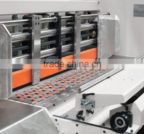 Automatic 4 Colors Corrugated Flexo Printer Slotter Die Cutter Stacker Machine/Carton Box Making Machine Prices(CLC-Q2) photo-3