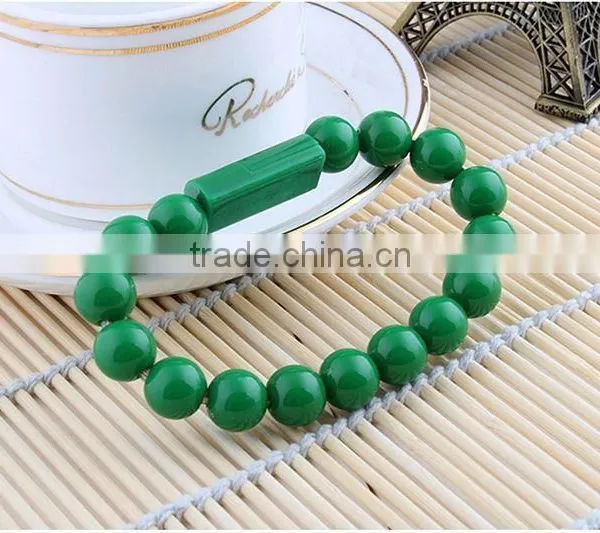 Factory Wholesale Creative Bead Bracelet Cable Micro USB 2.0 Charging Data Cable For Samsung photo-4