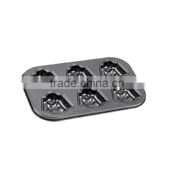 Non-stick Cake Pans of Muffin Pan With 6 Cups photo-3