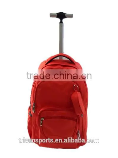 Chinese Supplier in Providing Professional Hottest Sale Girls Trolley Backpack Bag photo-6