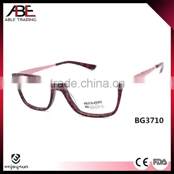 2016 Unisex High Quality Handmade Acetate Eyeglasses Optical Frames Optics Spectacle FDA Supplier's Choice photo-2