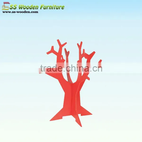 Wooden Tree Shaped baby coat hangers TH-383232