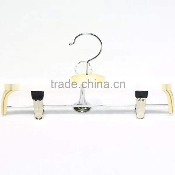 Elegant Wooden Pants Hanger for Children Garment