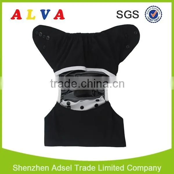 Alva Hot Sale Printed Baby Cloth Nappie,Waterproof Reusable Diaper Cover photo-5