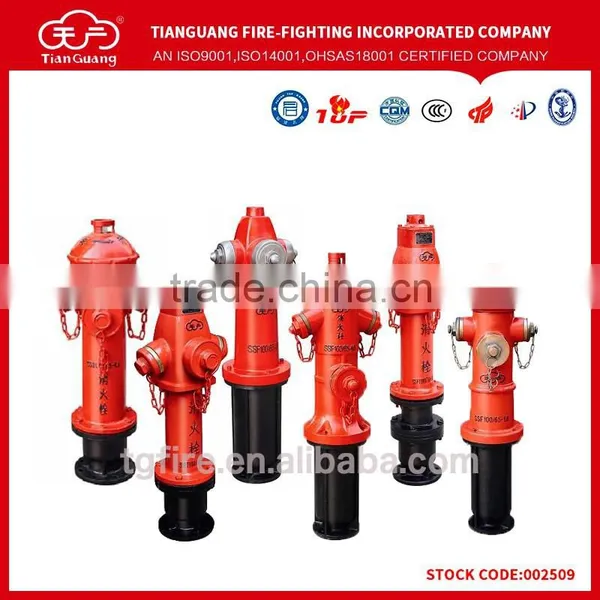 2015 High Quality Type of Underground Fire Hydrant/pillar Fire Hydrant photo-4