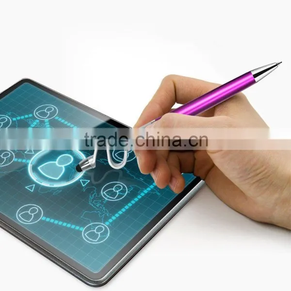 3 in 1 Universal Stylus Pen Black Ink Ballpoint Pen for Touch Screens Device Iphone photo-4