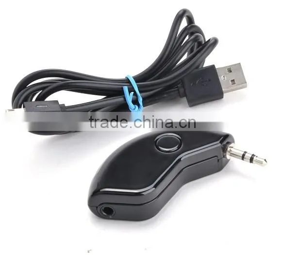 New Car Bluetooth Receiver Car 3.5mm Adapter Hands-Free Kit Wireless Connect AUX Audio Music SV009274 photo-4